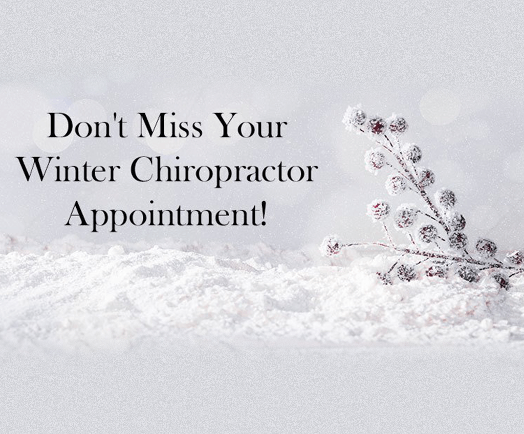 Don't Miss Your Winter Chiropractor Appointment